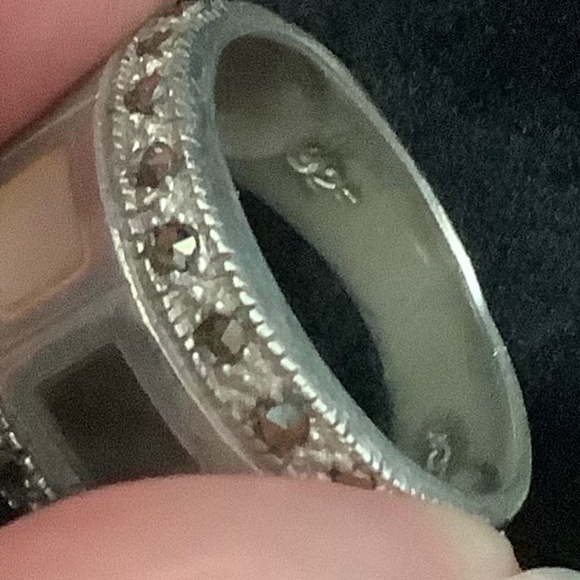 Unisex 925 ring SZ 7 - Picture 6 of 8